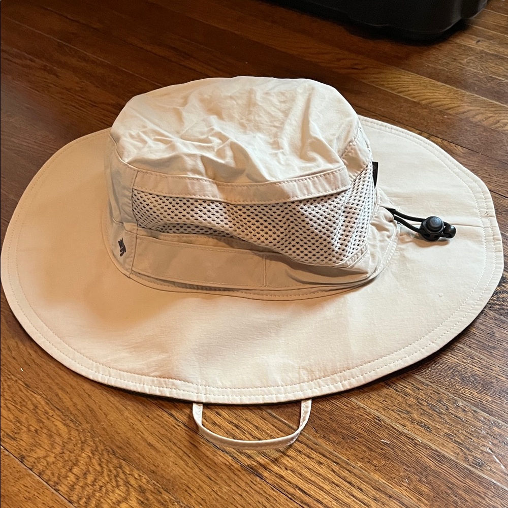 Columbia Beige Wide Brim Sun Hat